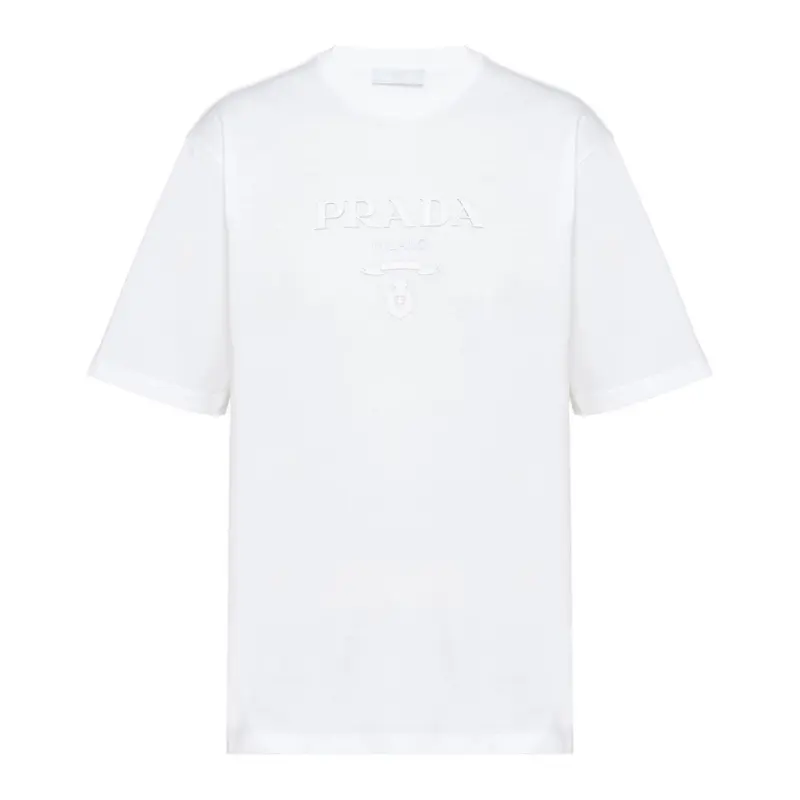 PRADA Logo Printed Short-Sleeved T-Shirt