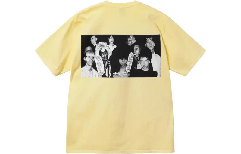 Stussy X Martine Rose Collage Pigment Dyed Tee