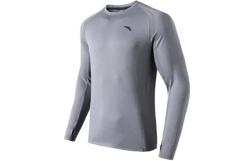 Anta Running Collection Running T Shirt Men's Path Band Gray