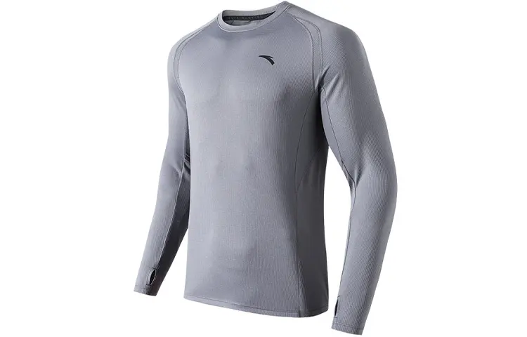 Anta Running Collection Running T Shirt Men's Path Band Gray