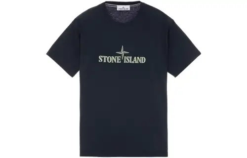 STONE ISLAND SS23 T Shirt Men's Dark Blue