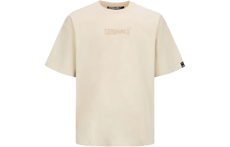 EVISU T Shirts Men's Crew Neck Moderate Straight Fit