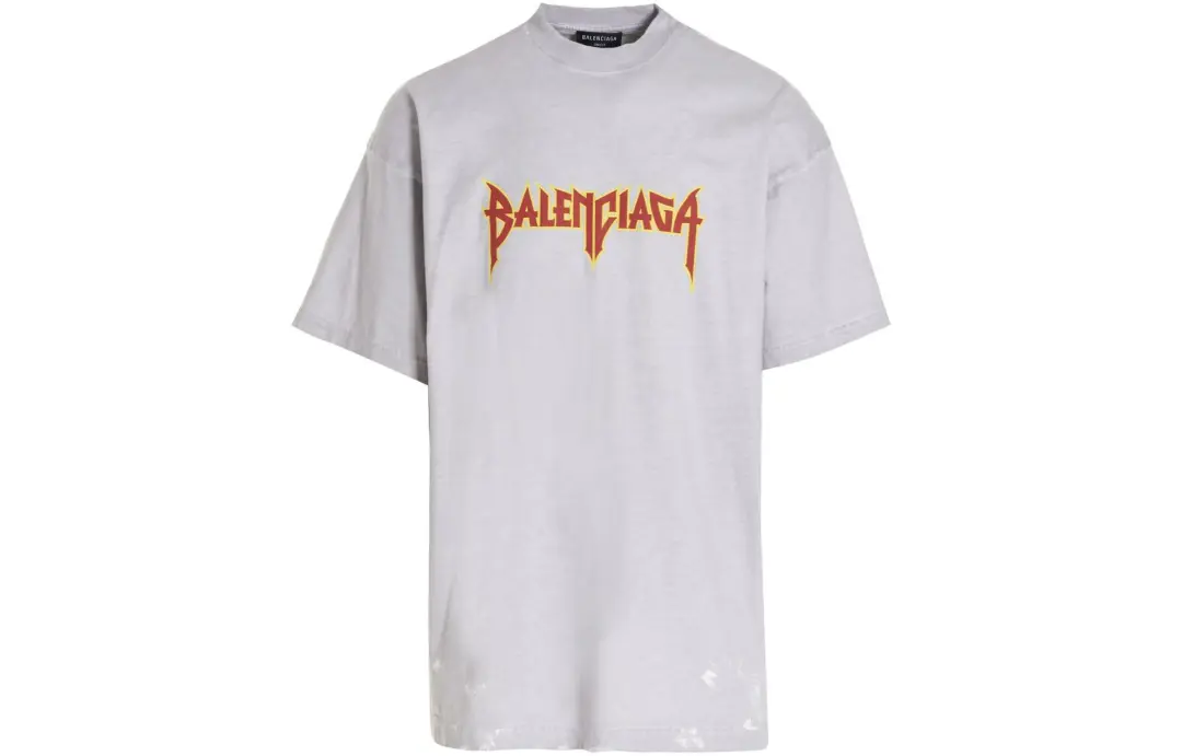 Balenciaga Metal Vintage Oversized T Shirt