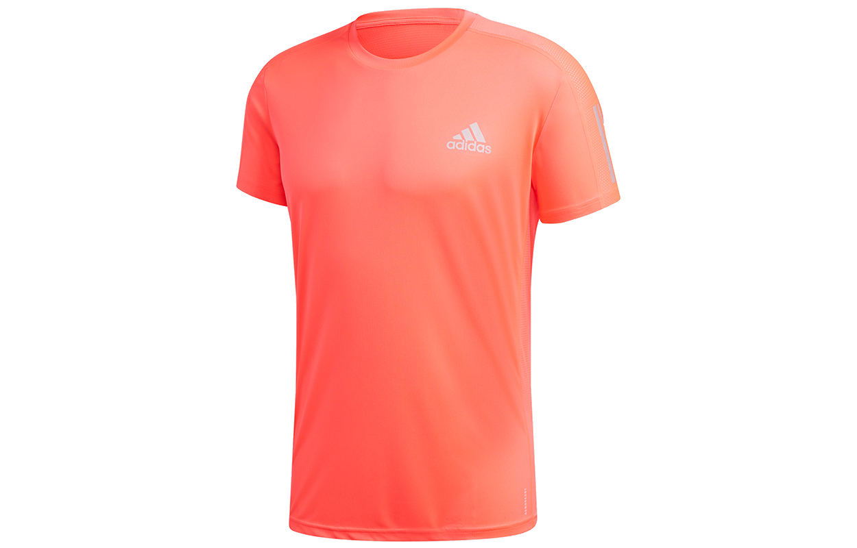 Adidas Own The Run Running T Shirt Men's Dark Pink