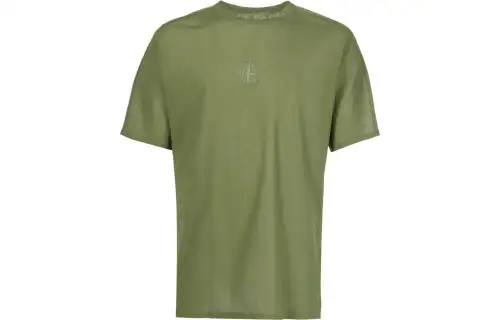 STONE ISLAND T Shirts Men's Green Crew Neck Moderate Other