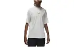 Nike T Shirts Men's White Half Turtleneck Moderate Straight Fit