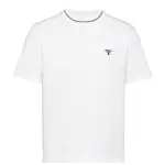 PRADA T Shirts Men's White Crew Neck Moderate Straight Fit