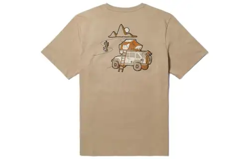 Timberland T Shirt Unisex Light Mud
