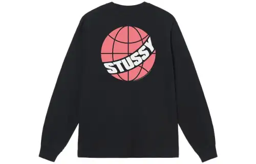 Stussy Global Peace Pigment Dyed Long Sleeve Tee