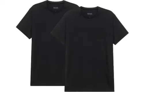 HUGO BOSS T Shirt Men's 2 Pack Black