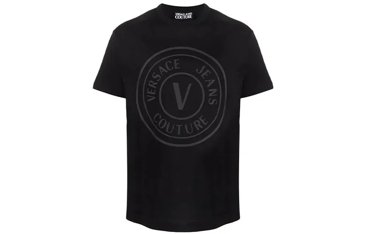 VERSACE JEANS COUTURE SS22 T Shirt Men's Black