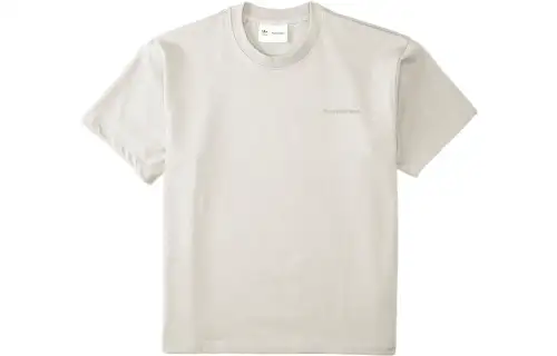 Adidas Originals Drop Shoulder Sleeve T Shirt Unisex Jade White