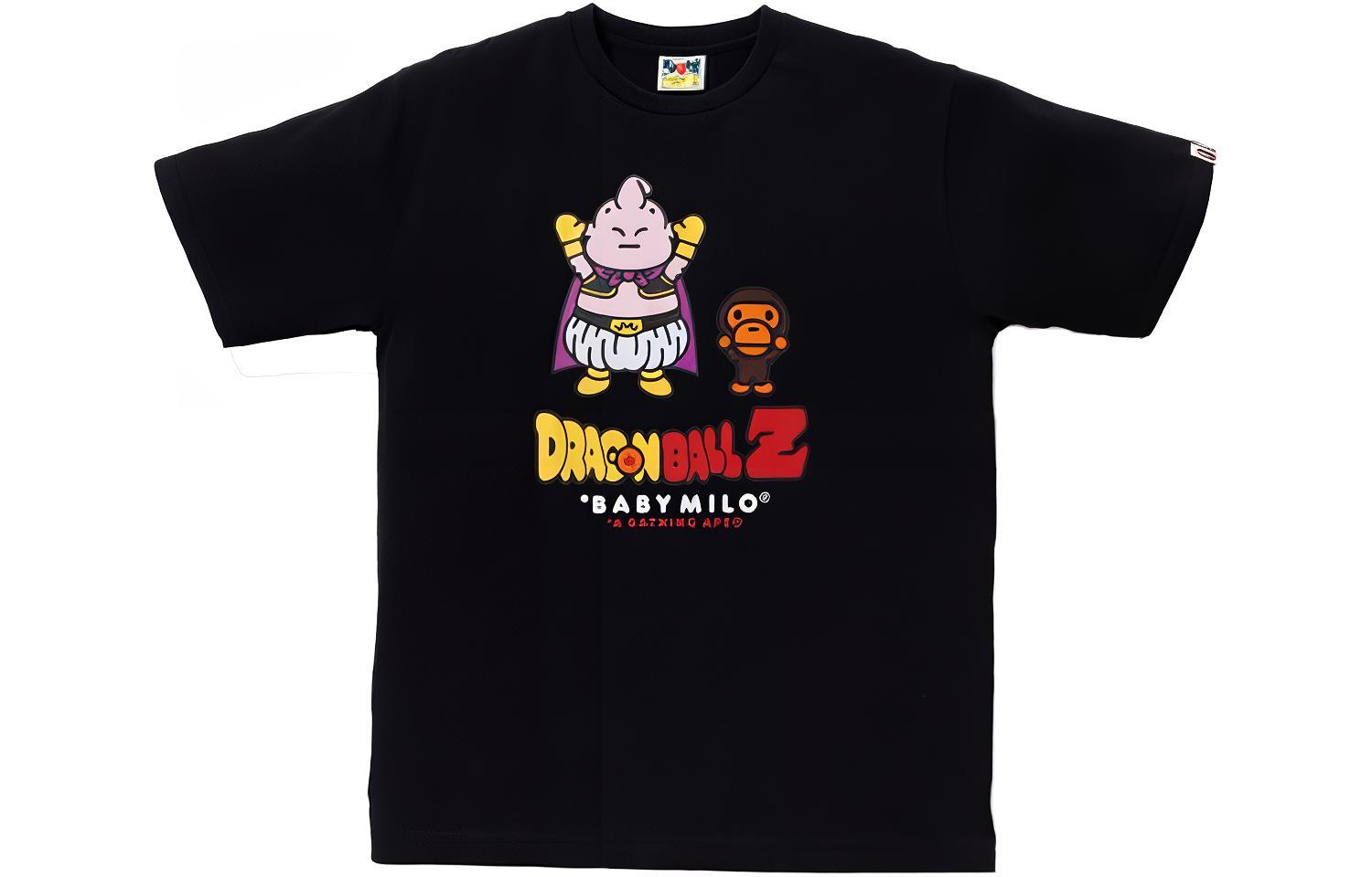 Мужская футболка A BATHING APE BAPE x Dragon Ball Z (черная)