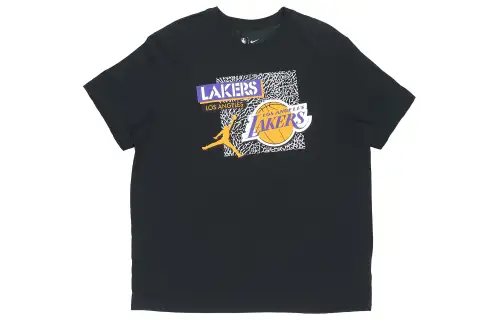 Jordan Nba Los Angeles Lakers Logo Dri Fit T shirt