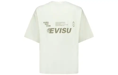 EVISU T Shirts Men's Crew Neck Moderate Straight Fit