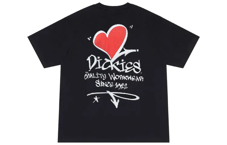 Dickies T-Shirts Men's Black Crew Neck Moderate