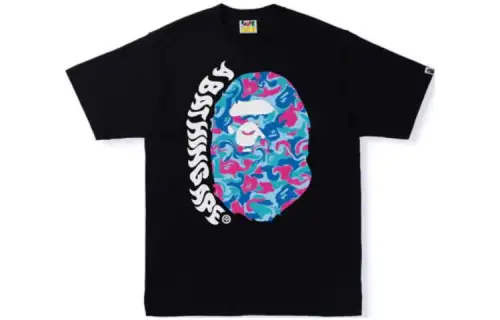 A BATHING APE Head Series T Shirt Men's