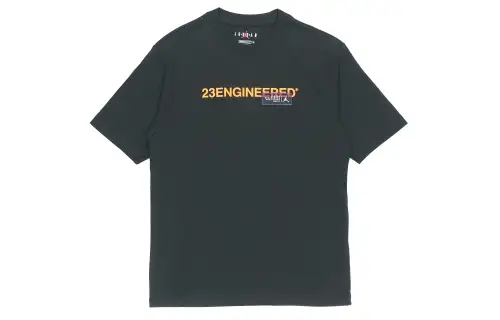 Jordan Drop Shoulder Sleeve T-Shirt Men's Black