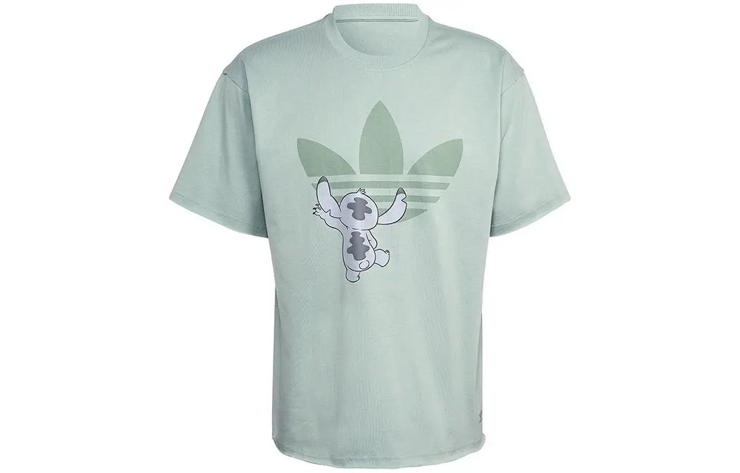Adidas Originals x Disney /, T Shirt Unisex Light Green