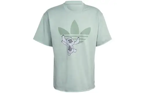 Adidas Originals x Disney /, T Shirt Unisex Light Green