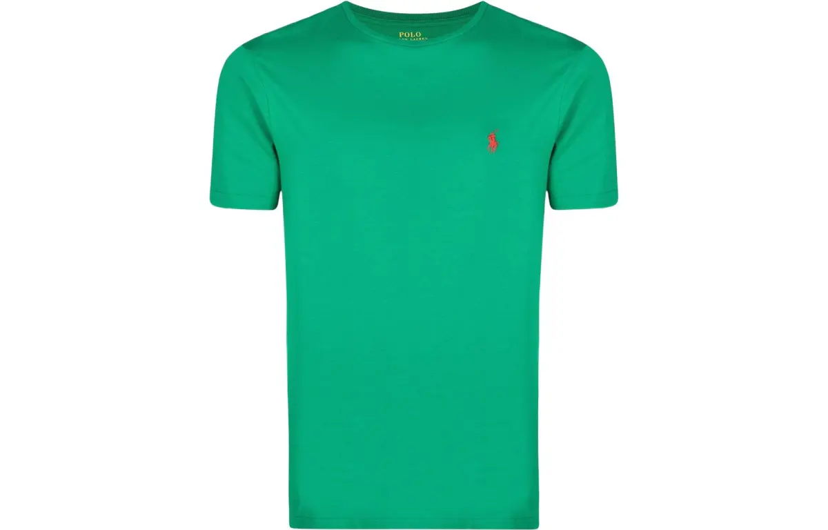 Polo Ralph Lauren Logo Embroidered Crewneck T-Shirt
