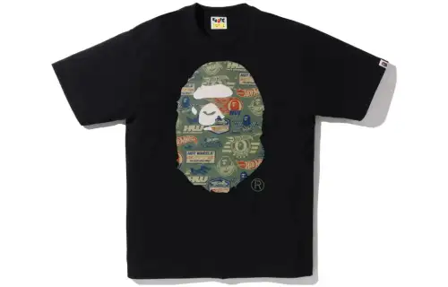 Bape X Hot Wheels Ape Head Tee