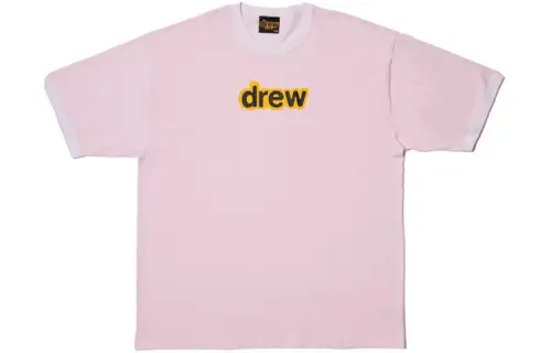Drew House T Shirt Unisex Light Pink