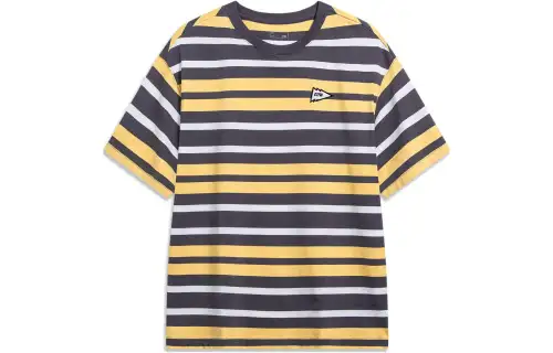 Li Ning CF Tracing T Shirt Unisex Can Xia Stripes