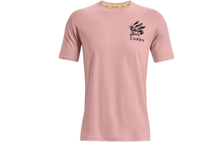 Under Armour T Shirt Men's Pink