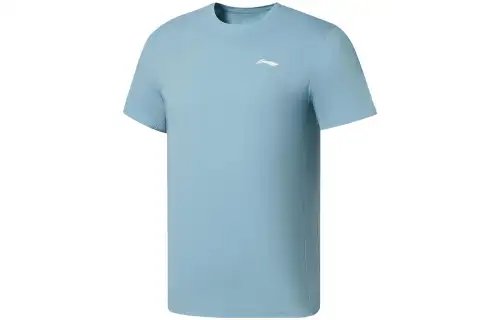 Li Ning Fitness Series T Shirt Men's Sunset Blue