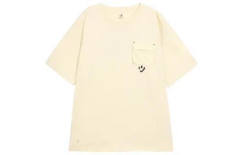 Converse GO OUTDOOR OVERSIZED POCKE T Shirt Men's White