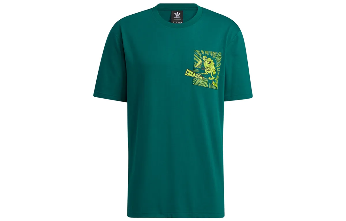 Adidas Originals x Disney T Shirt Men's Forest Green