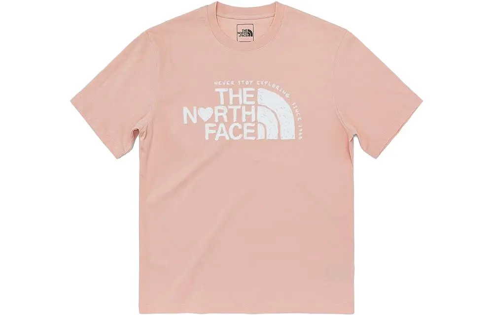 THE NORTH FACE T Shirt Unisex Pink