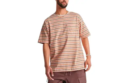 Converse T Shirts Men's Multicolor Crew Neck Moderate Straight Fit
