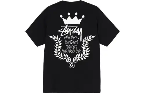 Stussy T Shirts Unisex Crew Neck Moderate Straight Fit