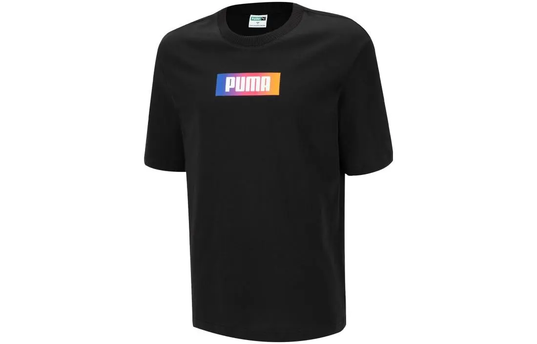 PUMA Set in Sleeve T Shirt Unisex Black