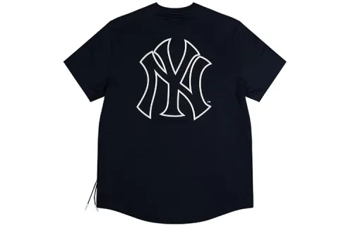 New Era T Shirt Couple, Trendy And Versatile Unisex Navy Blue