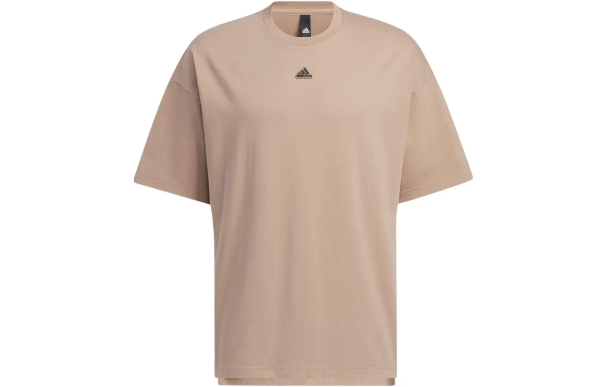 Adidas T-Shirt Men's Gray Brown