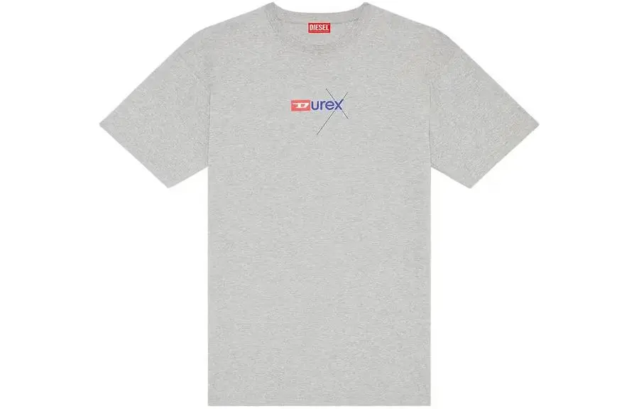 DIESEL x Durex SS23 T Shirt Men's Gray