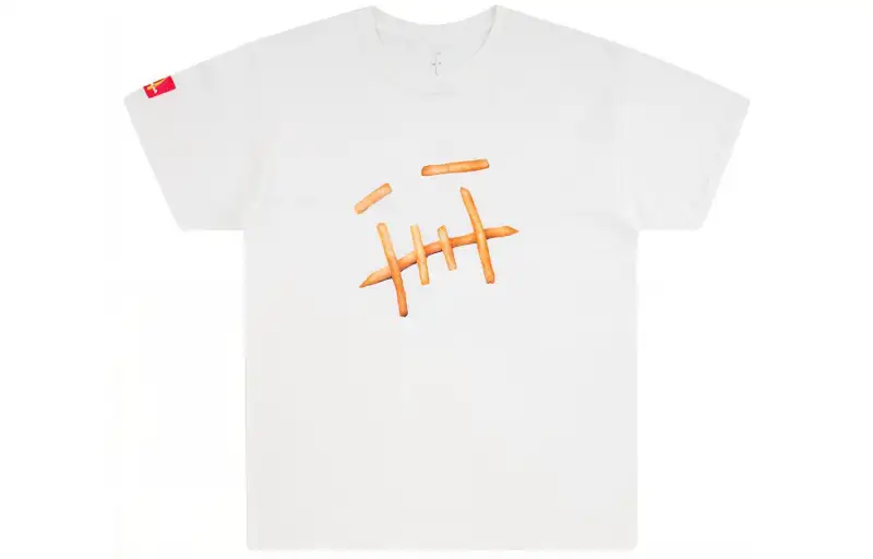 Travis Scott X McDonald's Fry T Shirt