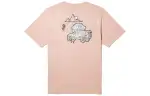 Timberland T Shirts Unisex Light Pink Crew Neck Moderate Straight Fit