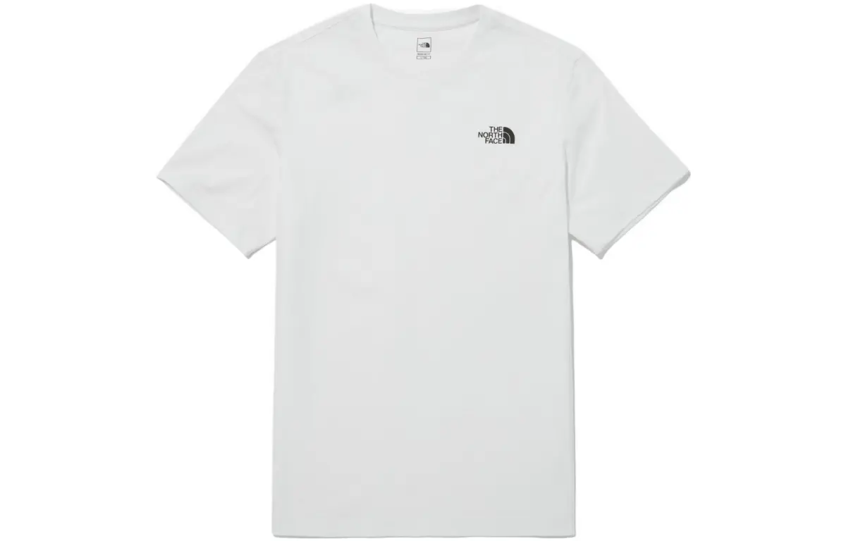 THE NORTH FACE T-Shirts Men's White Crew Neck Moderate