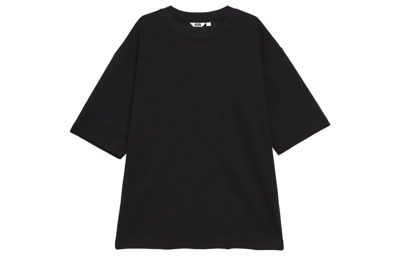 UNIQLO SS23 T Shirt Unisex Black
