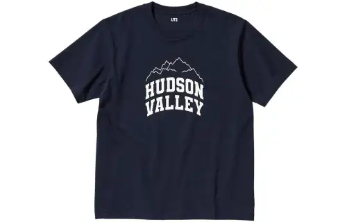 UNIQLO T Shirt Unisex Navy Blue