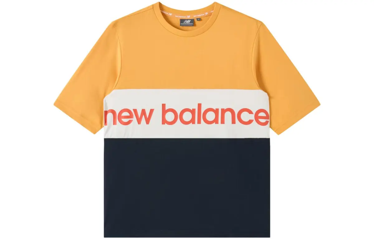 New Balance T Shirt Unisex Orange