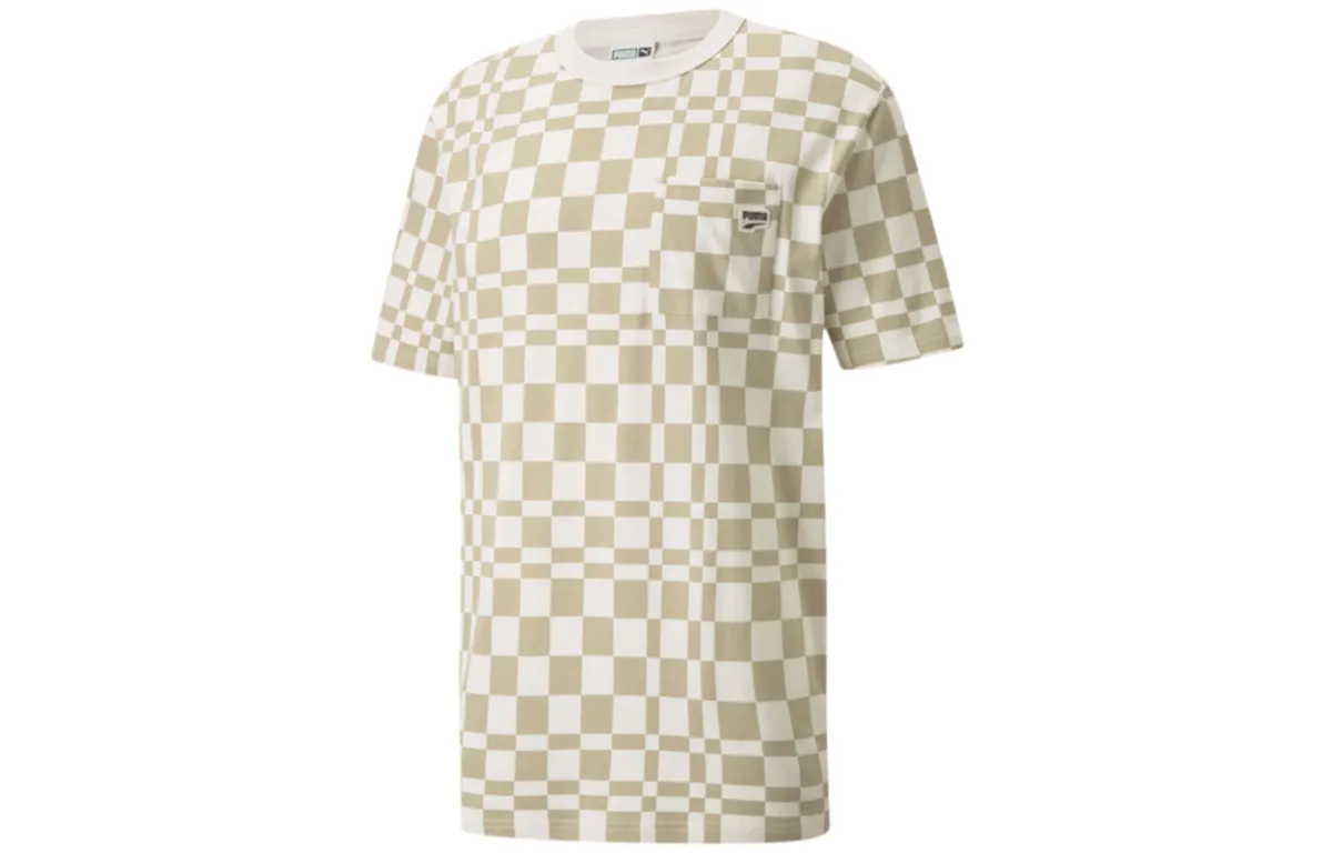 PUMA T-Shirts Men's Crew Neck Moderate Straight Fit