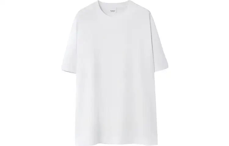 Burberry Embroidered Oak Leaf Crest Cotton T-shirt