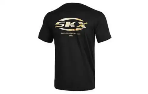 Skechers T Shirts Unisex Crew Neck Thin Straight Fit