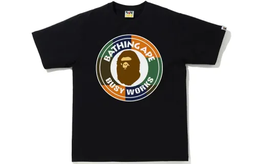 Bape Color Block Busy Works Tee