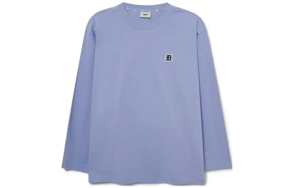 MLB T-Shirts Unisex Purple Crew Neck Moderate Straight Fit